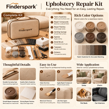 Finderspark® Upholstery Repair Kit