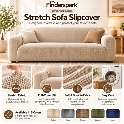 Finderspark® Stretch Sofa Slipcover